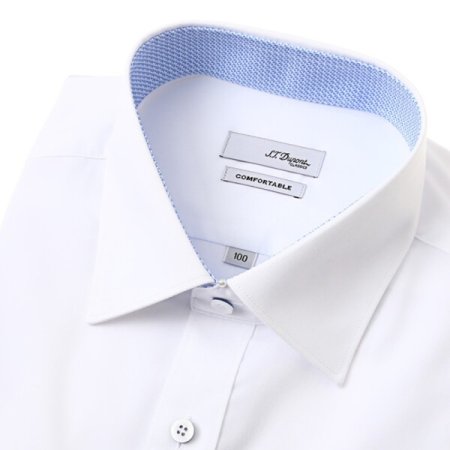 25년SS 화이트 슬림핏 반소매셔츠