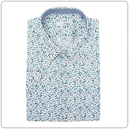 신규 캐주얼 반소매 남방 셔츠