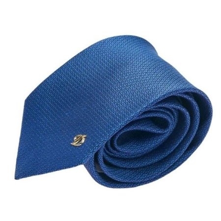 마이크로한 기하학 조직감 넥타이