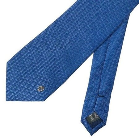 마이크로한 기하학 조직감 넥타이