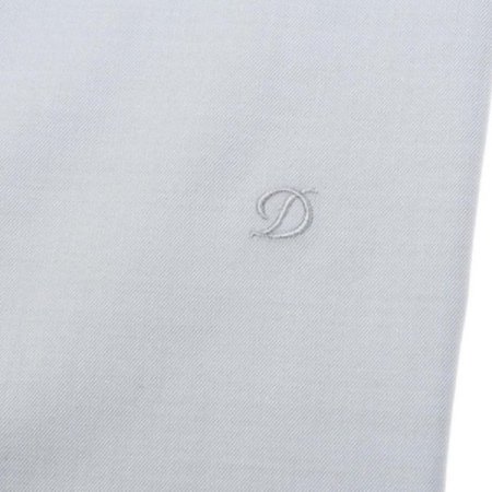 면 폴리에스터 혼방 화이트슬림핏셔츠