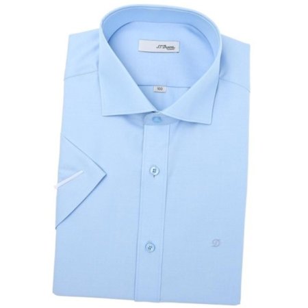 카라 뒷고대 듀퐁만의 삼색 자수셔츠