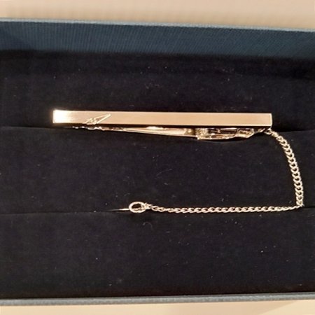 브로이어 블루 넥타이핀