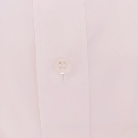 면 화이트 일반핏 비지니스 셔츠