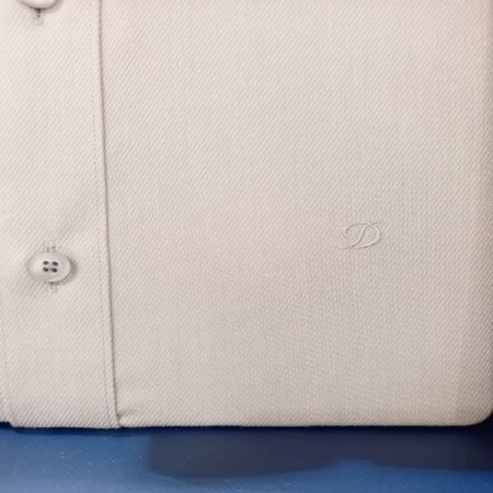 헤비한 트윌골감의 그레이 셔츠