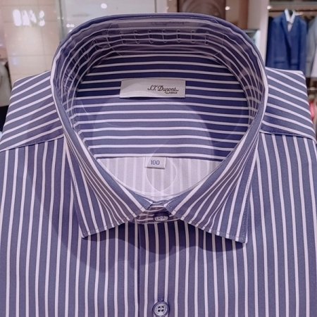 스트라이프가 프린팅된 남방 셔츠