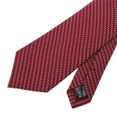 고급스러운 순금사 기하학 타이