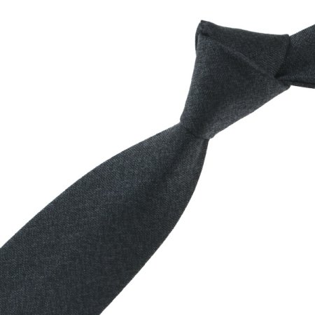 삼색 로고 포인트 솔리드 슬림타이