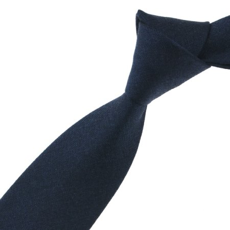 삼색 로고 포인트 솔리드 슬림타이