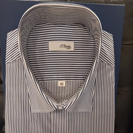 비즈니스 라인 스트라이프 셔츠