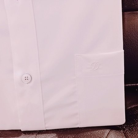 신축성이 좋은 스트레치 화이트 셔츠