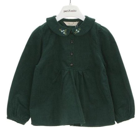 쁘띠 카라 블라우스