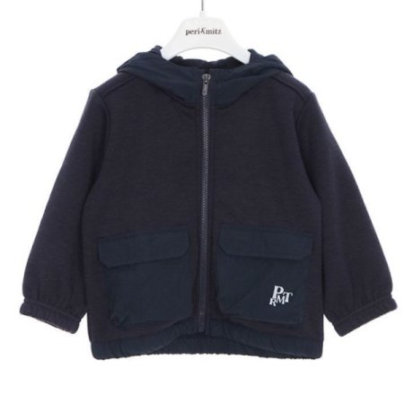 아웃 포켓 후드 점퍼