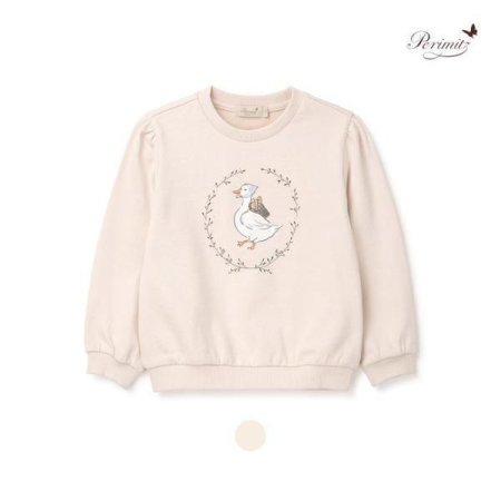 키즈 아동 셔링 그래픽 맨투맨