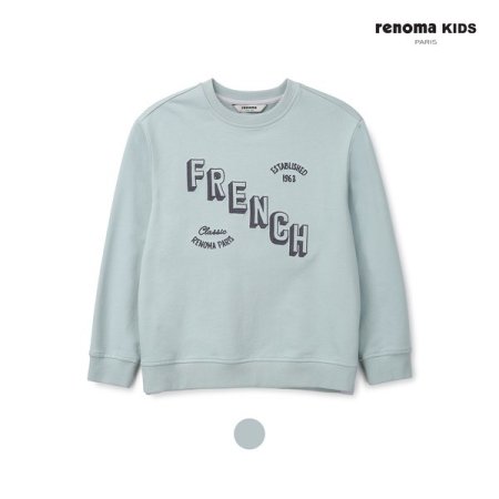 아동 밑단 트임 프렌치 맨투맨