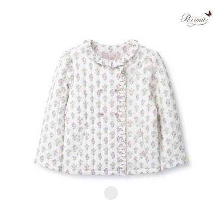 여아 프릴 퀼팅 패딩 점퍼