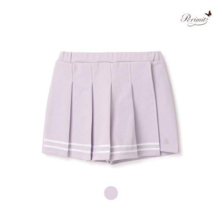 아동 여아 퍼플 큐롯 치마 바지