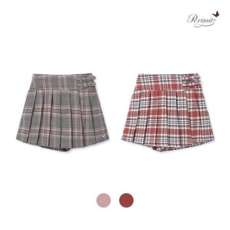 여아 플리츠 랩 스커트