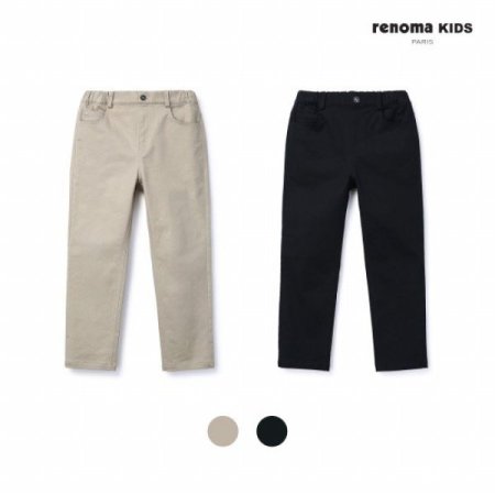 남아 슬림 스트레이트 면바지