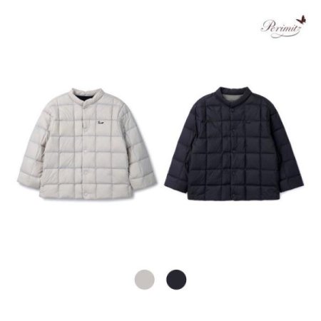 아동 남아 스퀘어 경량 패딩 점퍼