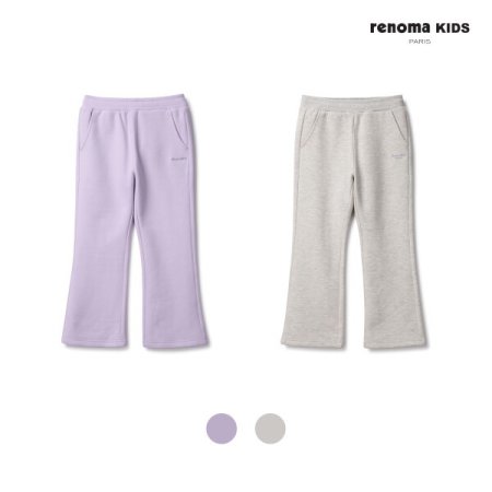 여아 기모 부츠컷 트레이닝 바지