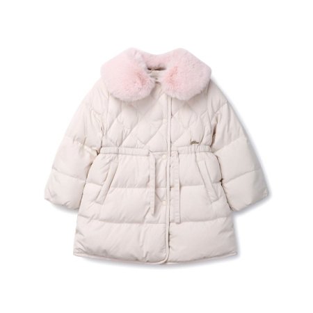 아동 여아 중경량 덕다운 패딩 점퍼