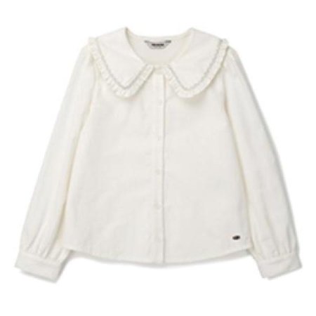 여아 빅카라 코듀로이 블라우스