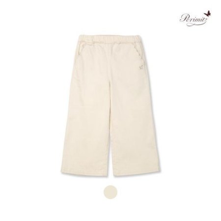 여아 스칼럽 포켓 와이드 팬츠