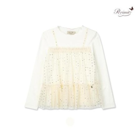 여아 샤이닝 뷔스티에 티셔츠