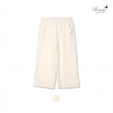 여아 테리 플라워 일자 바지