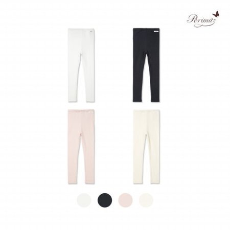 여아 베이직 골지 레깅스