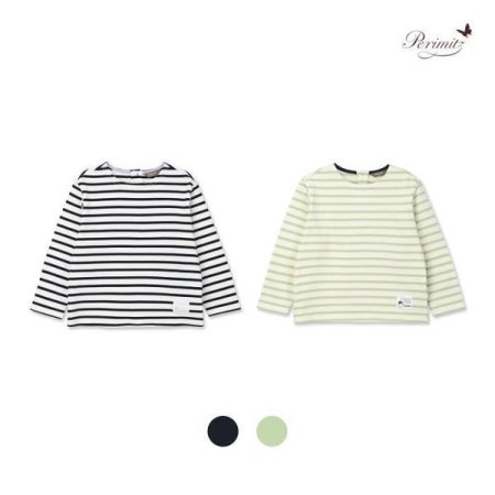 키즈 아동 배색 ST 티셔츠