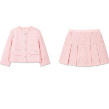 여아 하트 자켓 스커트 상하복 세트