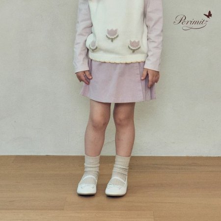 여아 4부 랩 퀼로트 바지