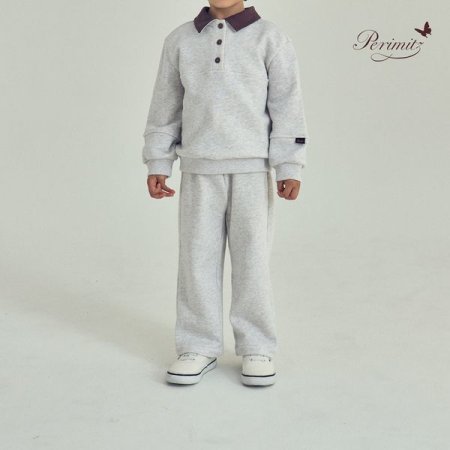 키즈 아동 밑단 조절 바지