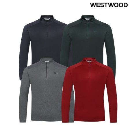 간절기 남성 엔트리 집업 티셔츠