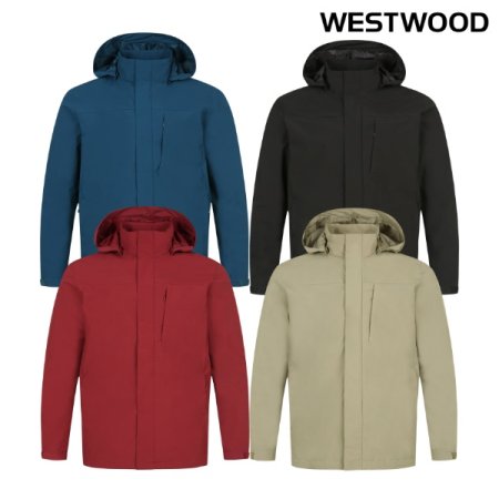 간절기 솔리드 남성 2L 방풍 자켓