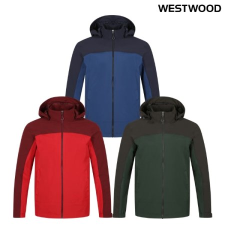 간절기 배색 남성 2L 방풍 자켓