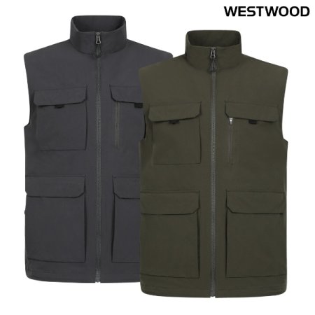 맨 멀티포켓 2L 방풍 베스트