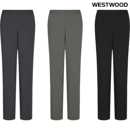 와샤 우븐 여성 밴드팬츠