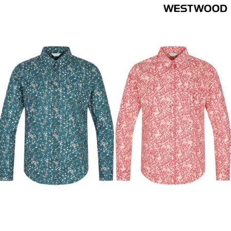 플라워 프린트 여성 셔츠