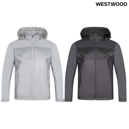 간절기 프린트 남성 방풍자켓