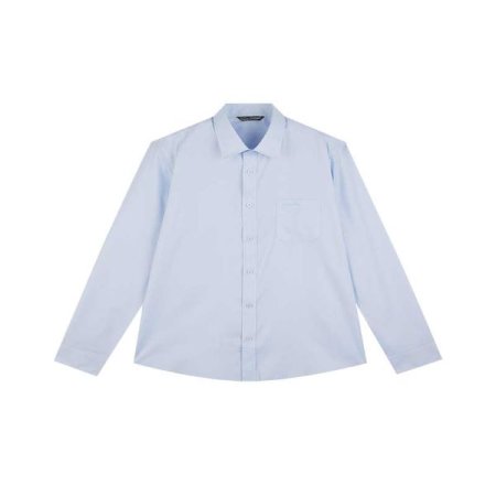 블루 클래식핏 쟈가드 와이셔츠