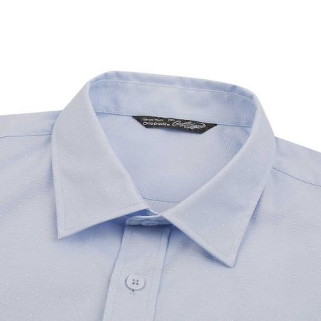 블루 클래식핏 쟈가드 와이셔츠