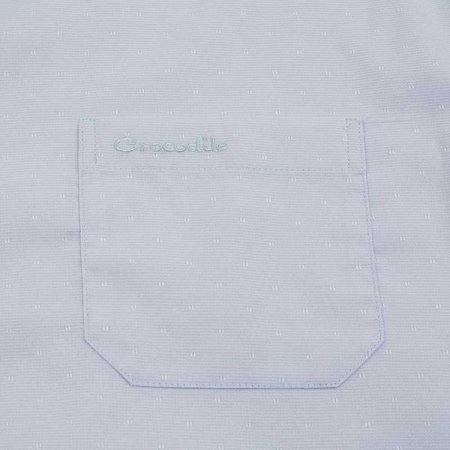 블루 클래식핏 쟈가드 와이셔츠