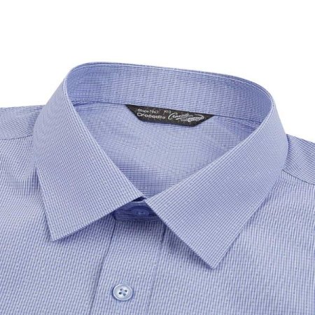 번개 패턴 자카드 와이셔츠