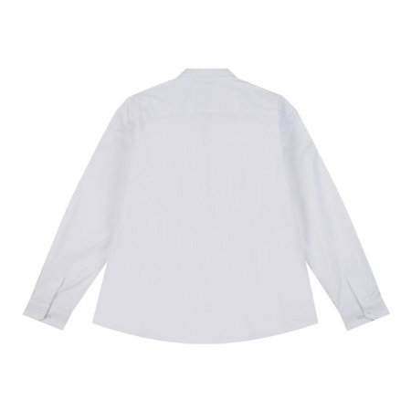 트윌 스판 솔리드 긴팔 와이셔츠