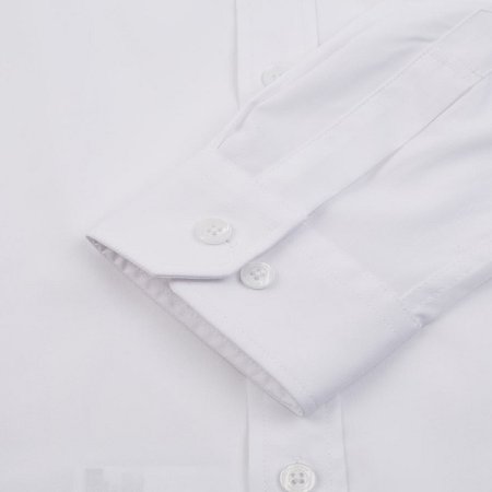 트윌 스판 솔리드 긴팔 와이셔츠