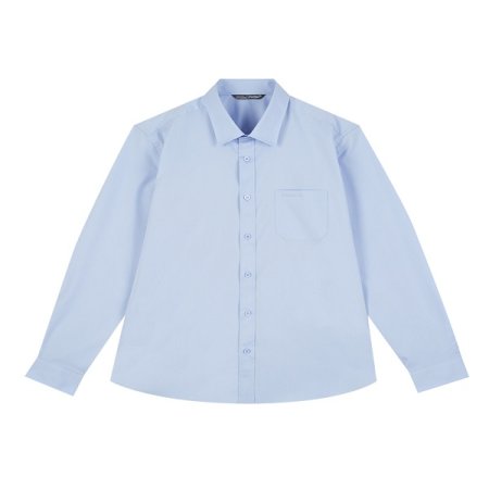 트윌 스판 솔리드 긴팔 셔츠