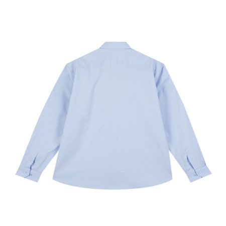 트윌 스판 솔리드 긴팔 셔츠